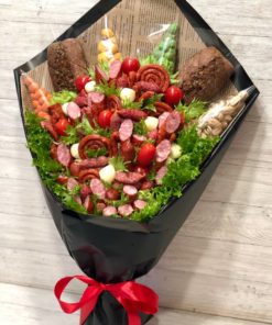 Купить съедобный букет Салатный