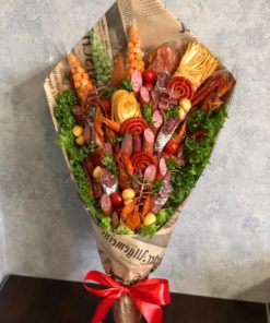 Съедобный букет мясной микс
