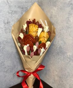 Колбасный съедобный букет